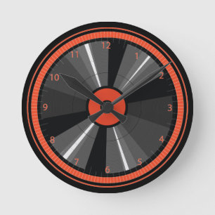 Musik Retro LP Vinyl Schallplatten Wanduhr