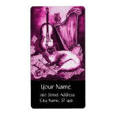 MUSIK, rosa Fuchsienschwarz (Vorne)