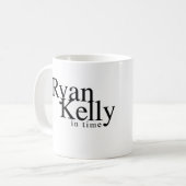 Musik Ryans Kelly - Logo-Tasse - Grau Kaffeetasse (Vorderseite Links)