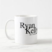 Musik Ryans Kelly - Logo-Tasse - Grau Kaffeetasse (Links)