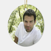 Musik Ryans Kelly - Verzierung - grüne Bäume Keramik Ornament (Links)