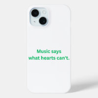 Musik sagt, was das Herz nicht kann Apple iPhone