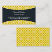 Musik-Sänger-elegante Visitenkarte (Vorne/Hinten)