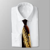 Musik-Saxophon Krawatte (Gebunden)