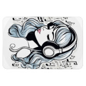 Musik Schaffen Glück Magnet (Horizontal)