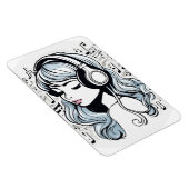 Musik Schaffen Glück Magnet (Rechte Seite)