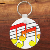 Musik Schlüsselanhänger (Vorderseite)