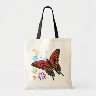 Musik Schmetterling Tragetasche