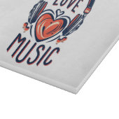 Musik Schneidebrett (Ecke)