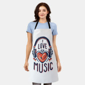 Musik schürze (Getragen)