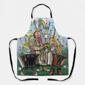 Musik Schürze (Vorderseite)