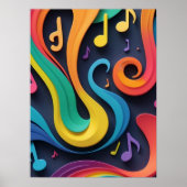 Musik schwankt poster (Vorne)