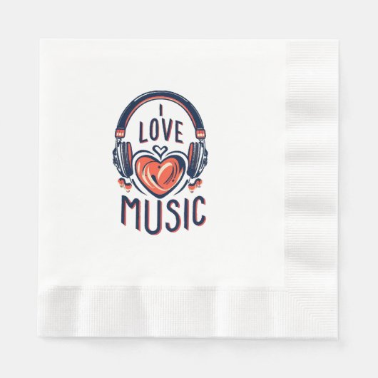 Musik serviette (Vorderseite)