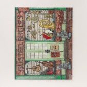 Musik-Shop-Watercolor Puzzle (Vertikal)