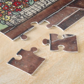 Musik-Shop-Watercolor Puzzle (Seite)