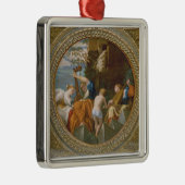 Musik Silbernes Ornament (Rechts)