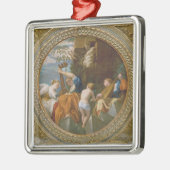 Musik Silbernes Ornament (Links)