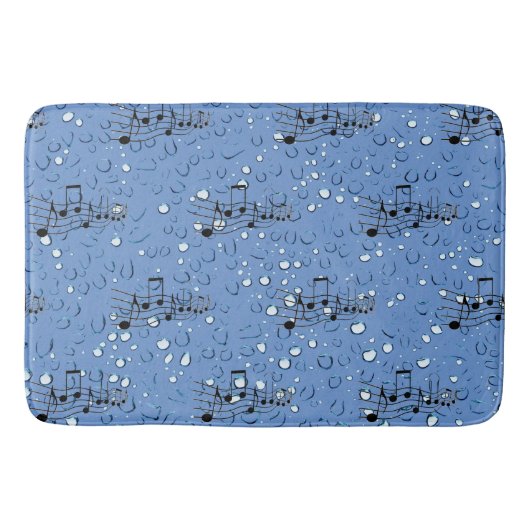 Musik - Singen in der Dusche Badematte (Vorderseite)