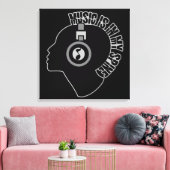 Musik-Sonderfarben-Leinwanddruck Leinwanddruck (Insitu (Wohnzimmer))