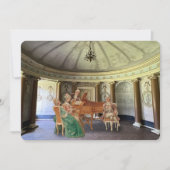 Musik spielen feiertagskarte (Vorderseite)