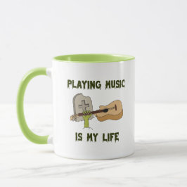 Musik spielen ist mein Leben Tasse
