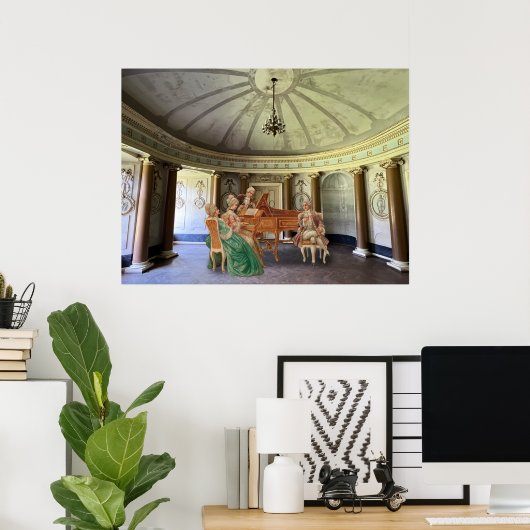 Musik spielen poster (Heimbüro)