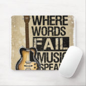 Musik spricht mousepad (Mit Mouse)
