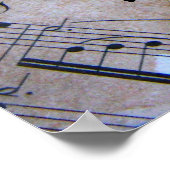 Musik spricht poster (Ecke)