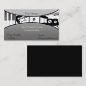 Musik spricht visitenkarte (Vorne/Hinten)