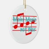 Musik statt Krieg Keramikornament (Rechts)