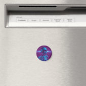 Musik stirbt nie Skelett Magnet (In Situ (Geschirrspüler))