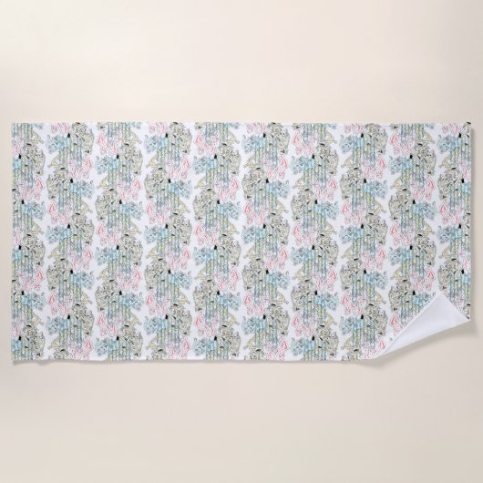 MusiK Strandtuch (Vorderseite)