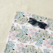 MusiK Strandtuch (Beispiel)