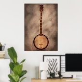 Musik - String - Banjo Poster (Heimbüro)