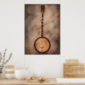 Musik - String - Banjo Poster (Küche)