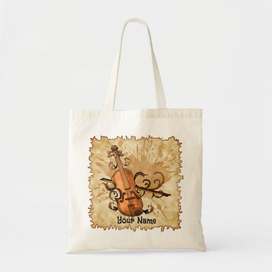 Musik Swirl Violin Tasche (Vorne)