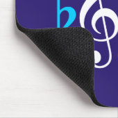 Musik-Symbole Mousepad (Ecke)