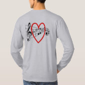 MUSIK-T - Shirt (Rückseite)