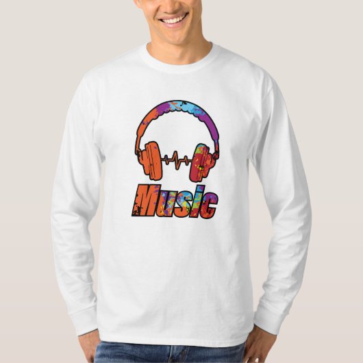 Musik T-Shirt (Vorderseite)