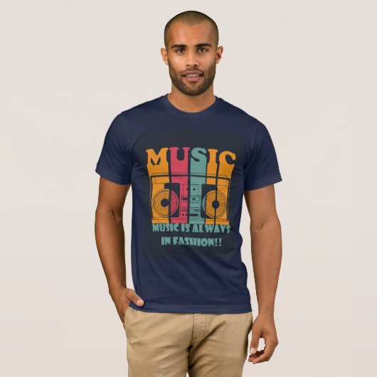 Musik T-Shirt (Vorne ganz)