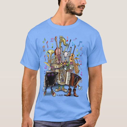 Musik T-Shirt (Vorderseite)