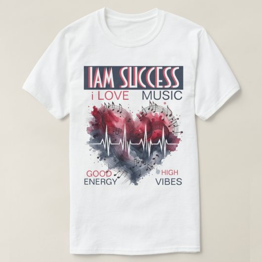 MUSIK T-Shirt (Design vorne)