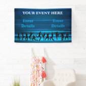Musik, Tanz, Party Banner (Insitu)