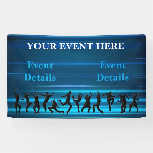 Musik, Tanz, Party Banner (Horizontal)