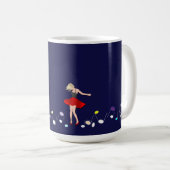 Musik, Tanz, romantisch Kaffeetasse (VorderseiteRechts)