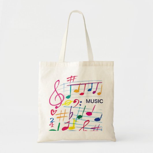 Musik-Tasche Tragetasche (Vorne)