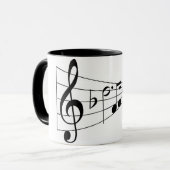 Musik Tasse (Vorderseite Links)