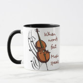 Musik Tasse (Links)