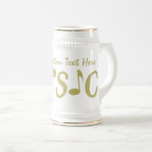 MUSIK-Tasse Bierglas (VorderseiteRechts)