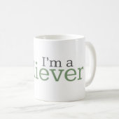 Musik-Tasse | bin ich ein Gläubiger Kaffeetasse (VorderseiteRechts)